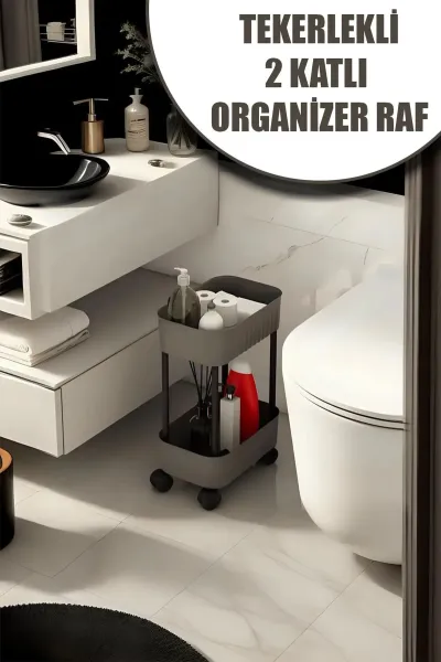 🏠2 KATLI ÇOK AMAÇLI ÇOK ORGANİZER RAF