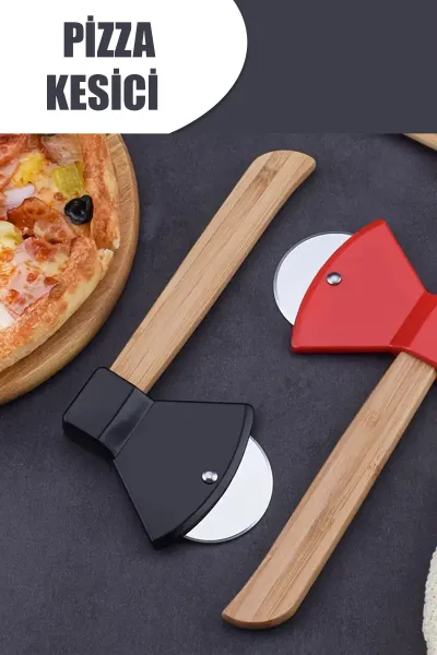 AHŞAP SAPLI HAMUR PİZZA RULETİ