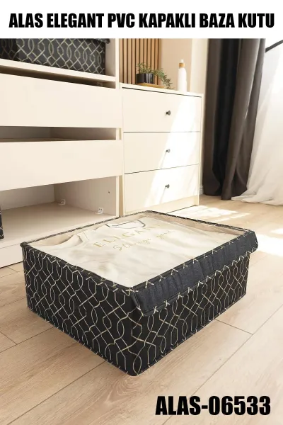 ALAS-06533 ELEGANT PVC KAPAKLI BAZA KUTU