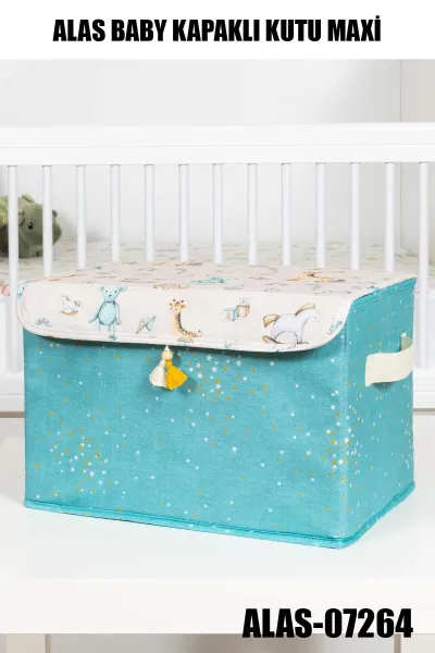 ALAS-07264 BABY KAPAKLI KUTU MAXI MAVİ