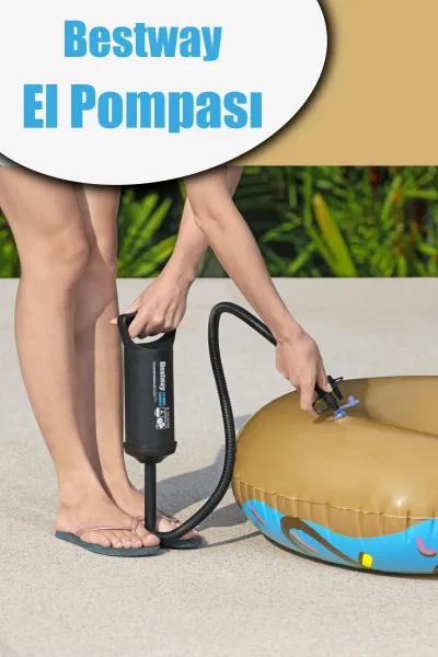 BESTWAY-62002 ÇİFT FONKSİYONLU EL POMPASI