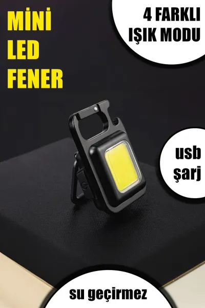 💡ÇOK AMAÇLI MİNİ LED FENER