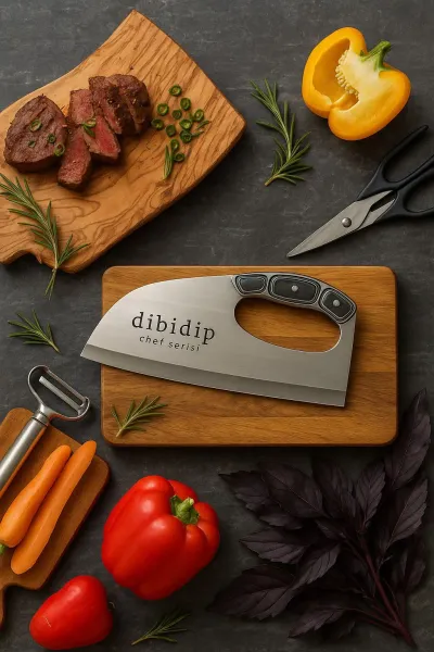🔪 Dibidip CHEF Serisi – Profesyonel Et & Kesim Bıçağı