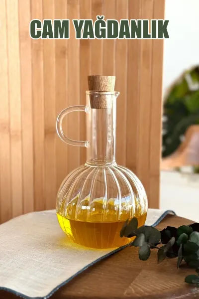 İBİCO 300 ML CAM YAĞDANLIK