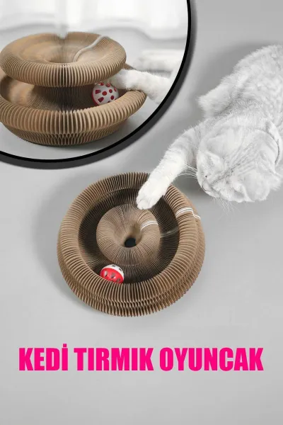 🐾KEDİ TIRMIK OYUNCAK