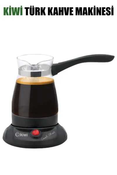 KİWİ KCM-7514 CAM CEZVE TÜRK KAHVE MAKİNESİ