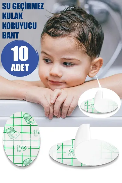 👂10'LU SU GEÇİRMEZ KULAK KORUYUCU BANT