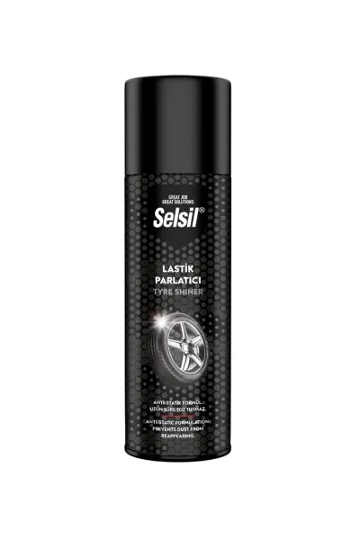 🚗SELSİL LASTİK PARLATICI SPREY