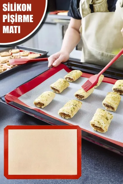 🍳SİLİKON PİŞİRME MATI