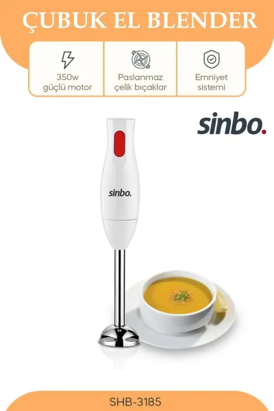 SİNBO SHB-3185 ÇUBUK EL BLENDER