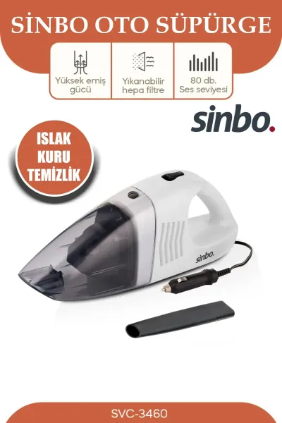 SİNBO SVC-3460 OTO SÜPÜRGE
