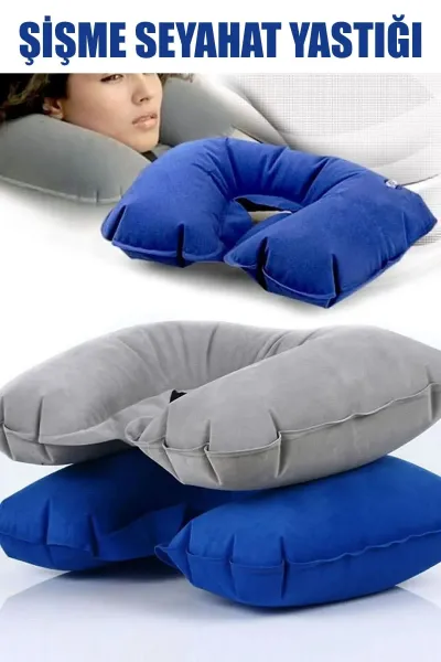 🛏️Şişme Seyahat Yastığı
