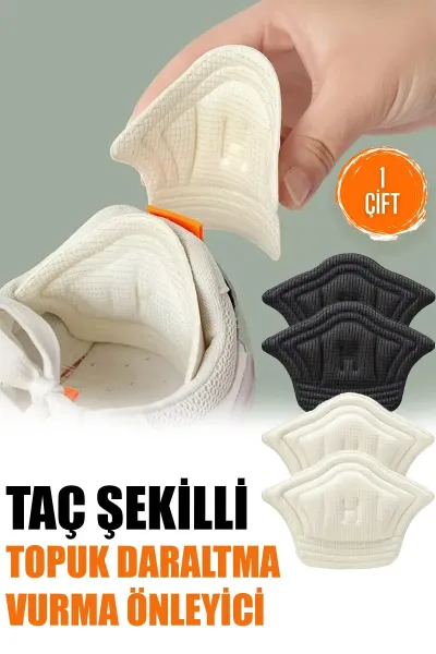 👠TAÇ ŞEKİLLİ TOPUK DARALTMA VE VURMA ÖNLEYİCİ