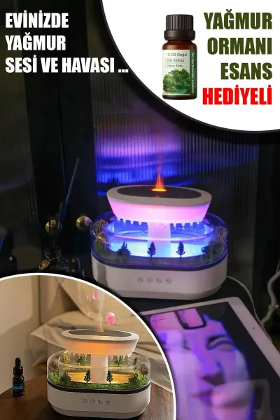 🌿YAĞMUR ORMANI HAVA NEMLENDİRİCİ
