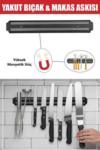 YAKUT MIKNATISLI BIÇAK & MAKAS ASKISI