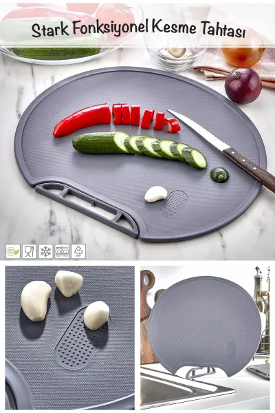 🍽️YUVARLAK KESİM TAHTASI