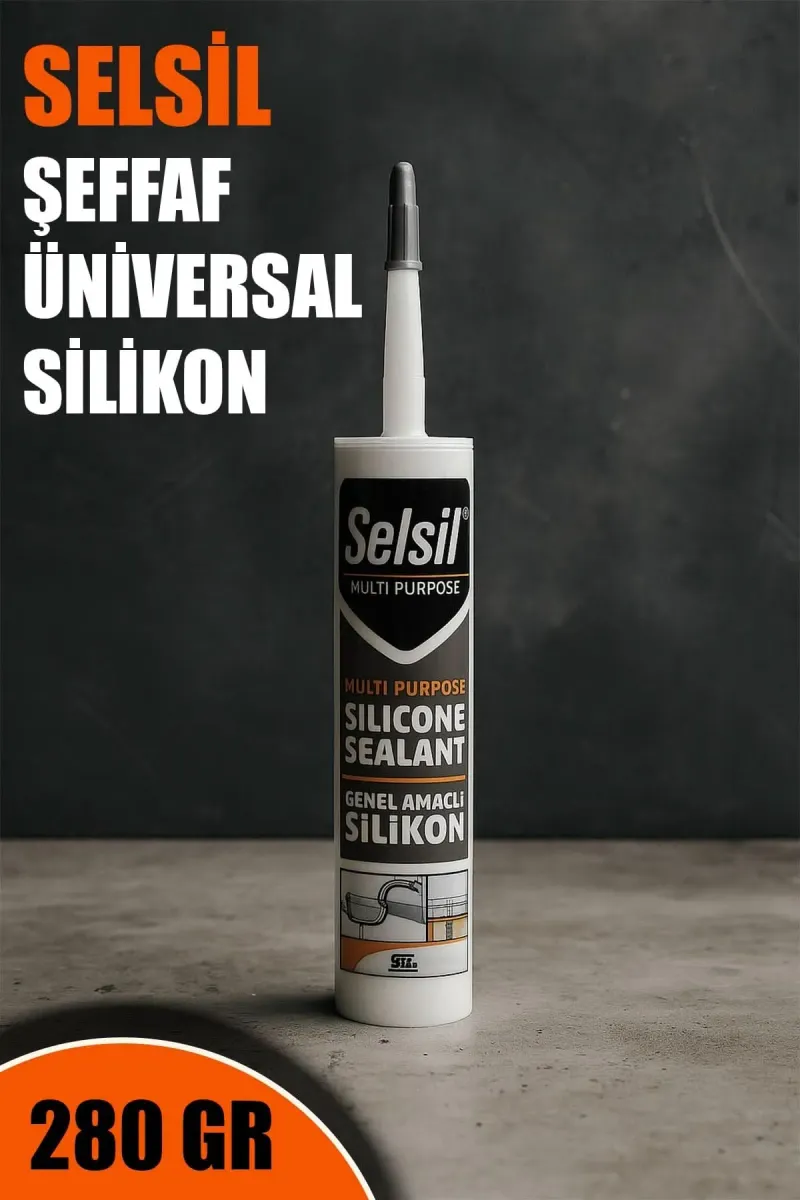 🔥SELSİL ŞEFFAF UNIVERSAL SİLİKON - dibidip