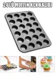 24 GÖZLÜ METAL MUFFIN KEK KALIBI