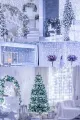 3X3 Metre Beyaz Usb & Kumandalı Tel Perde Led Dekor Lamba