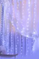 3X3 Metre Beyaz Usb & Kumandalı Tel Perde Led Dekor Lamba
