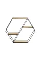 4 KATLI AHŞAP DEKORATİF RAF