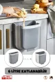 ♻️ 6 LİTRE KATLANABİLİR ÇÖP KOVASI - dibidip 