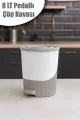 8LT PEDALLI ÇÖP KOVASI