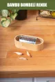 AHŞAP BAMBU HAZNELİ METAL BOMBELİ RENDE