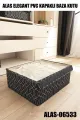 ALAS-06533 ELEGANT PVC KAPAKLI BAZA KUTU - dibidip 