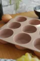 İBİCO NO-1218 12 GÖZLÜ YUVARLAK  SİLİKON ) MUFFIN KEK KALIBI