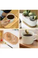 İBİCO OVAL AHŞAP BAMBU YAĞDANLIK ALTLIĞI & MİNİ TEPSİ SUNUMLUK