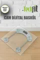 KARE CAM DİJİTAL BASKÜL TERAZİ TARTI