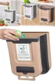 Katlanabilir Askılı 6 Litre Çöp Kovası