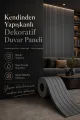 Kendinden Yapışkanlı Isı Ses Yalıtımlı 3D Ahşap Dokulu Duvar Paneli 30x275 cm-0,85 m²