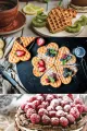 KİWİ KSM-2442 ELEKTRİKLİ WAFFLE MAKİNESİ