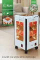 Kiwi Quartz Isıtıcı 5 Yönlü Isıtma & Enerji Tasarruflu Kuvars Tüp & Taşınabilir Tasarım