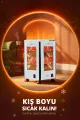 Kiwi Quartz Isıtıcı 5 Yönlü Isıtma & Enerji Tasarruflu Kuvars Tüp & Taşınabilir Tasarım