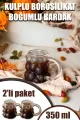 ✨KULPLU BOROSİLİKAT BOĞUMLU BARDAK 2 Lİ SET - dibidip 