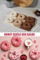 PABLITO HOME PBT-187 DONUT ŞEKİL MİNİ SİLİKON MUFFIN KEK KALIBI
