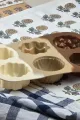 PABLITO HOME PBT-190 ÇİÇEK ŞEKİLLİ MİNİ SİLİKON MUFFIN KEK KALIBI