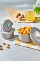 QLUX L-00957 KAPAKLI KASE & SAKLAMA KABI SETİ