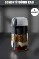 QLUX L-00977 2 BÖLMELİ BOMONTİ BOWL YOĞURT KABI