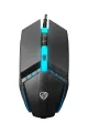 GÖKKUŞAĞI IŞIKLI USB KABLOLU KLAVYE & MOUSE SETİ