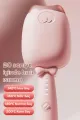🐱PEMBE KEDİ FİGÜRLÜ SERAMİK SAÇ ŞEKİLLENDİRİCİ - dibidip 