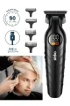 SİNBO SHC-1909 USB ŞARJLI & LCD GÖSTERGELİ SAÇ & SAKAL KESME TIRAŞ MAKİNESİ