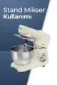 SİNBO SMX-2775 BEYAZ STANDLI MİKSER & BLENDER SETİ