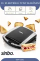 SİNBO SSM-2550 XL ELEKTRİKLİ TOST MAKİNESİ - dibidip 