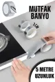 ✂️YAPIŞKANLI ALÜMİNYUM SU SIZDIRMAZ BANT - dibidip 