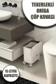 🗑️TEKERLEKLİ ORİGA ÇÖP KOVASI - dibidip 