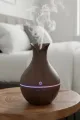 VAZO MODEL AHŞAP GÖRÜNÜMLÜ USB ŞARJLI & IŞIKLI HAVA NEMLENDİRİCİ